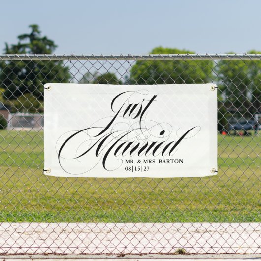 De mooiste in de stad is net getrouwd auto banner (Insitu)