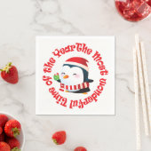 De mooiste kerst-pinguïn servetten (Insitu)