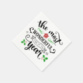 De mooiste kerst van het jaar | servet (Hoek)