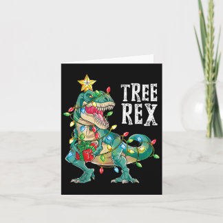De mooiste kerstboom van de Co Dinosaur Kaart