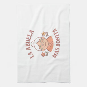 De mooiste keukenhanddoek voor oma