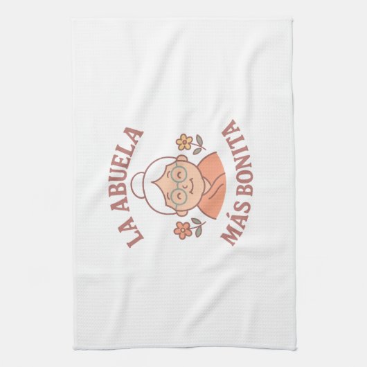 De mooiste keukenhanddoek voor oma (Verticaal)