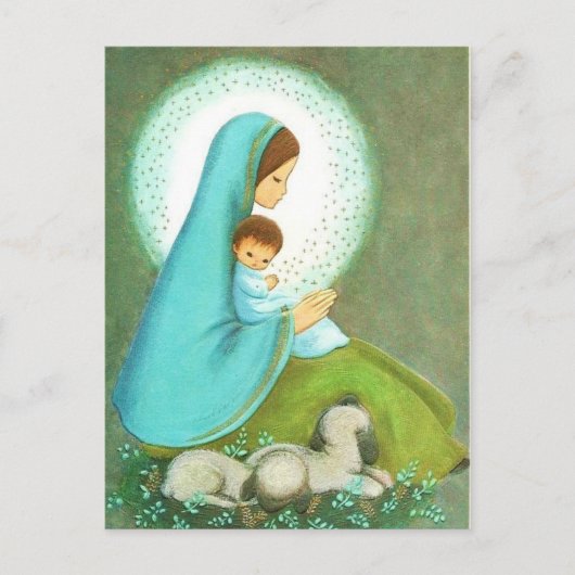 De mooiste Madonna uit de middelbare eeuw Briefkaart (Voorkant)