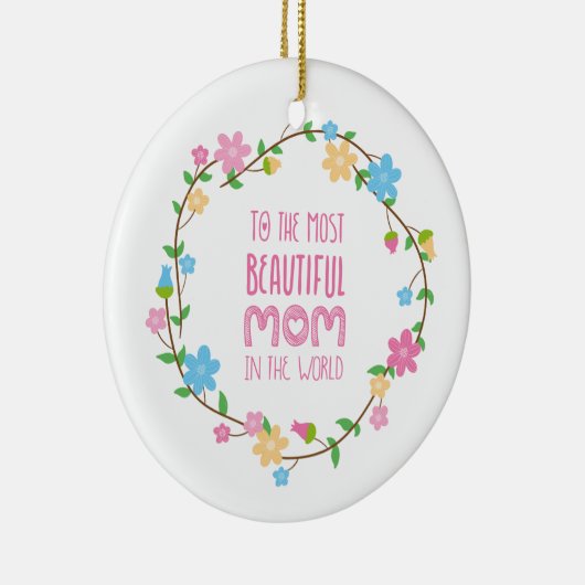 De mooiste Moederdag van mama | ORNAMENT (Rechts)