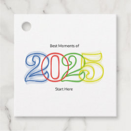 De mooiste momenten van 2025 beginnen hier bedankjes labels