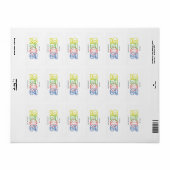 De mooiste momenten van 2025 beginnen hier etiket (Full Sheet)