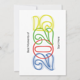 De mooiste momenten van 2025 beginnen hier feestdagenkaart