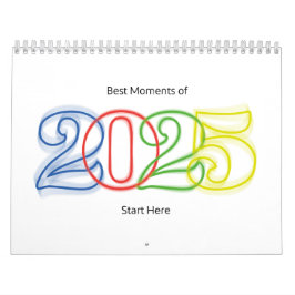 De mooiste momenten van 2025 beginnen hier kalender