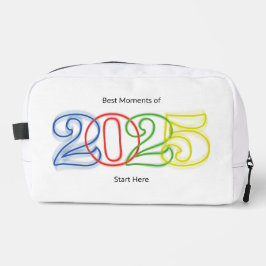 De mooiste momenten van 2025 beginnen hier toilettasje