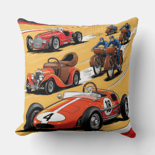 De mooiste oude raceauto’s kussen