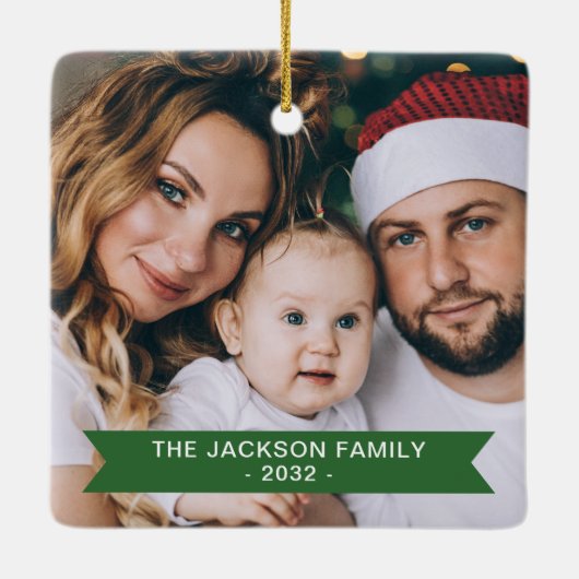 De mooiste tijd 2 afbeeldingen kerst keramisch ornament (Achterkant)