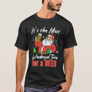 De mooiste tijd Santa Funny Christmas Xmas T-shirt