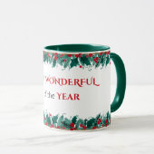 De mooiste tijd van de kerst-Mok van het jaar Mok (Voorkant rechts)