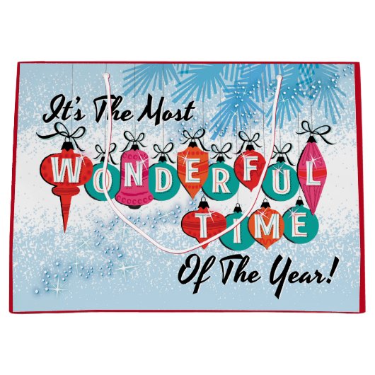 De mooiste tijd van het jaar cadeautas (Voorkant)