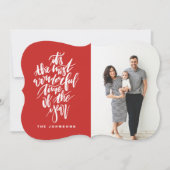 de mooiste tijd van het jaar... feestdagenkaart (Voorkant)