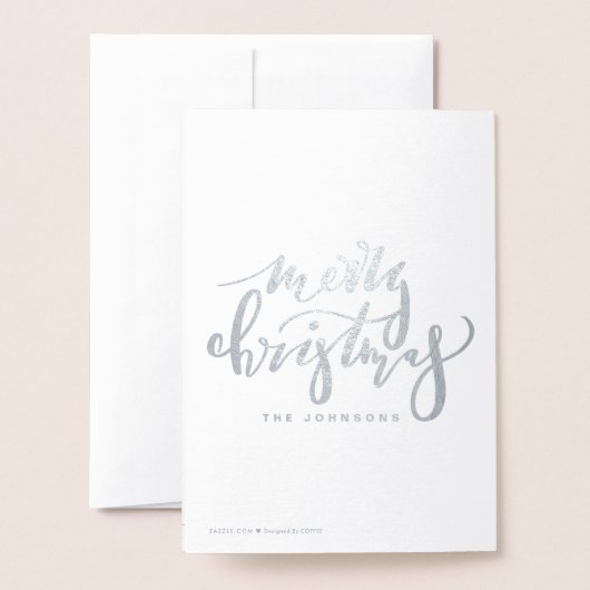 de mooiste tijd van het jaar... folie kaarten (Met envelop)