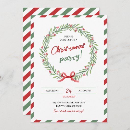 De mooiste tijd van het jaar is hier kaart (Voorkant / Achterkant)