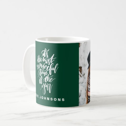 de mooiste tijd van het jaar... koffiemok (Voorkant links)