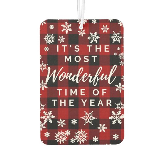 De mooiste tijd van het jaar luchtverfrisser (Achterkant)