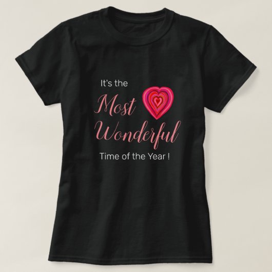 De mooiste tijd van het jaar T-Shirt (Design voorkant)