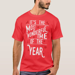 De mooiste tijd van het jaar t-shirt
