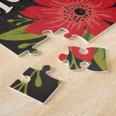 De mooiste tijd van het jaar vakantie Bloemen Legpuzzel (Zijkant)