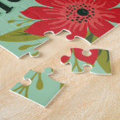 De mooiste tijd van het jaar vakantie Bloemen Legpuzzel (Zijkant)