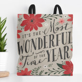De mooiste tijd van het jaar vakantie Bloemen Tote Bag
