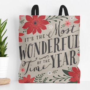 De mooiste tijd van het jaar vakantie Bloemen Tote Bag