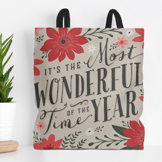 De mooiste tijd van het jaar vakantie Bloemen Tote Bag