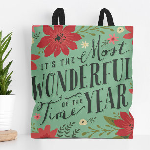 De mooiste tijd van het jaar vakantie Bloemen Tote Bag