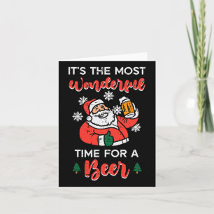 De mooiste tijd van Kerstmis voor de grappige Kers Kaart