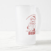 De mooiste tijd voor een bier matglas bierpul (Voorkant rechts)