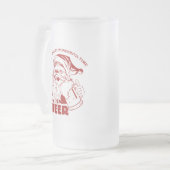 De mooiste tijd voor een bier matglas bierpul (Voorkant links)