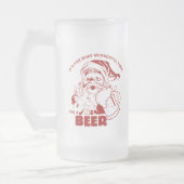 De mooiste tijd voor een bier matglas bierpul (Links)