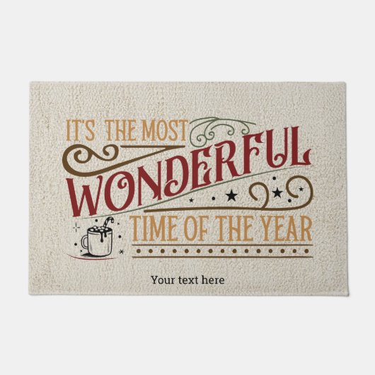 De mooiste tijddeurmat deurmat (Voorkant)
