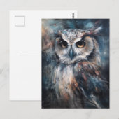 De mooiste uil briefkaart (Voorkant / Achterkant)