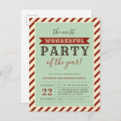 De mooiste uitnodigingen van het jaar (Voorkant / Achterkant)