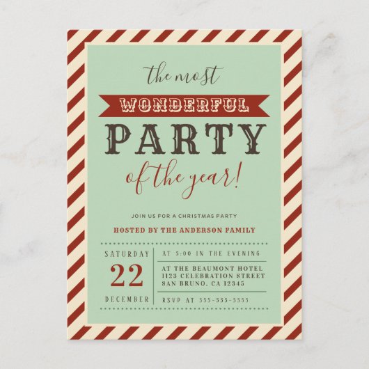 De mooiste uitnodigingen van het jaar (Voorkant)