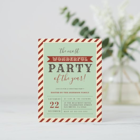 De mooiste uitnodigingen van het jaar (Staand voorkant)