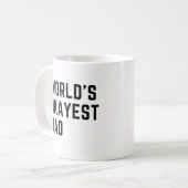 De mooiste vader van de wereld koffiemok (Voorkant links)