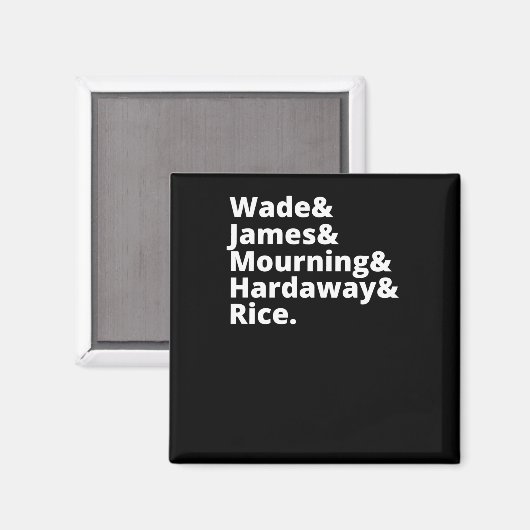 De mooiste van Miami Magneet (Voorkant / Achterkant)