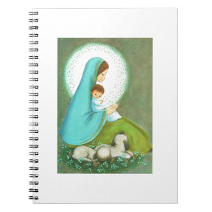 De mooiste Vintages uit de middeleeuwse Madonna en Notitieboek