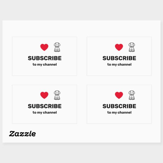 De mooiste YouTube stickers (Vel)