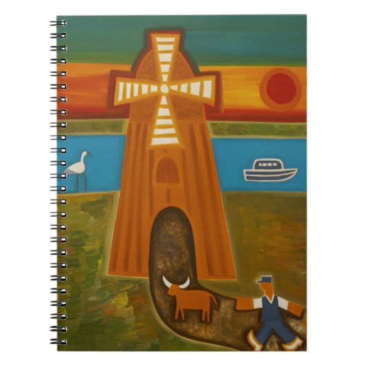 De mooiste zonsondergang van 2006 notitieboek (Voorkant)