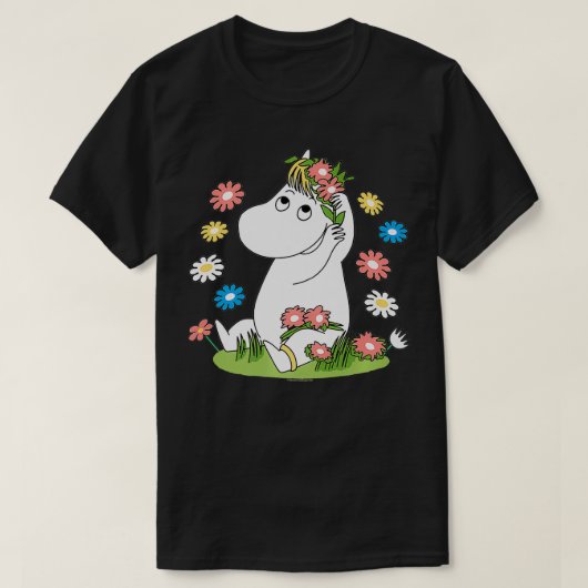 De Moomins Groovy Snorkmaiden Premium T-shirt (Design voorkant)