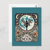 De Moon Fairy Tarot Kaart feeën (Voorkant / Achterkant)