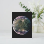 DE MOON-GANYMEDE VAN PLANET JUPITER (zonnestelsel) Briefkaart (Staand voorkant)