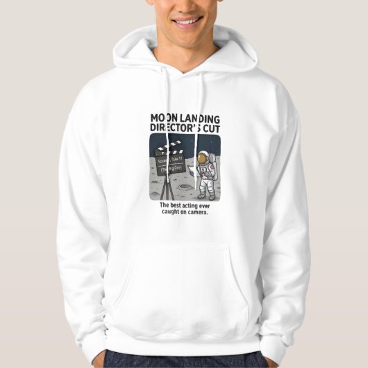 De "Moon Landing: Director’s Cut" Hoodie (Voorkant)