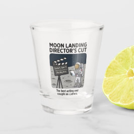 De "Moon Landing: Director’s Cut" Shot Glas
